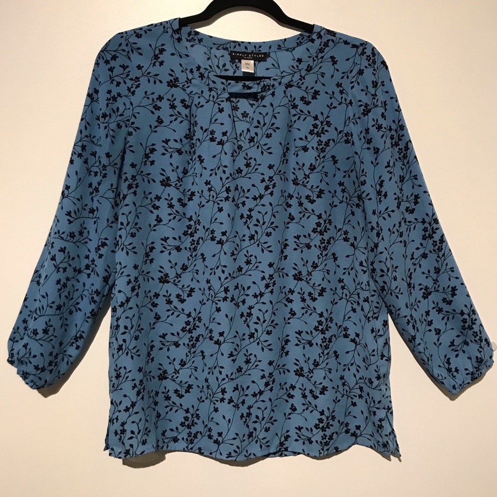 Simply Styled Floral Blouse